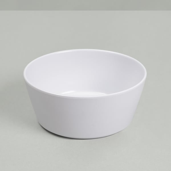 Home Classix Round Melamine Taper Bowl, 15cm, Coupe