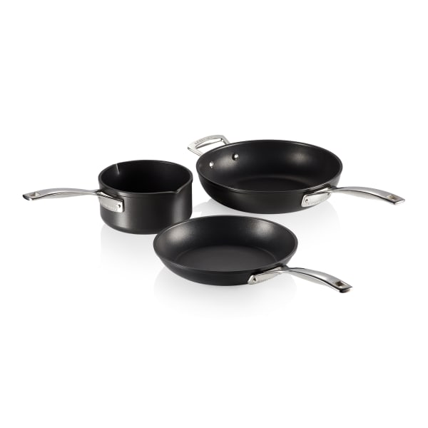 Le Creuset Toughened Non-Stick 3 Piece Cookware Set