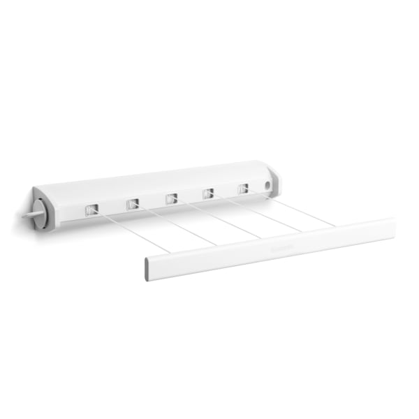 Brabantia Pull-Out Clothes Drying Line, 22m, White