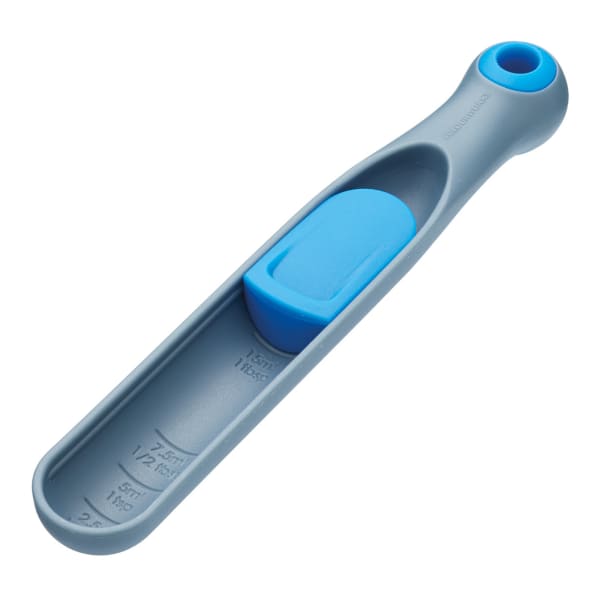KitchenCraft Colourworks Brights Slide Adjusting Measuring Spoon