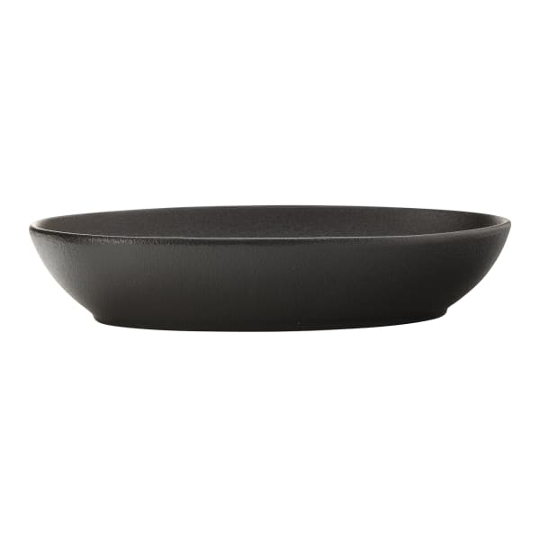 Maxwell and Williams Caviar Black Oval Bowl 30cm - Yuppiechef
