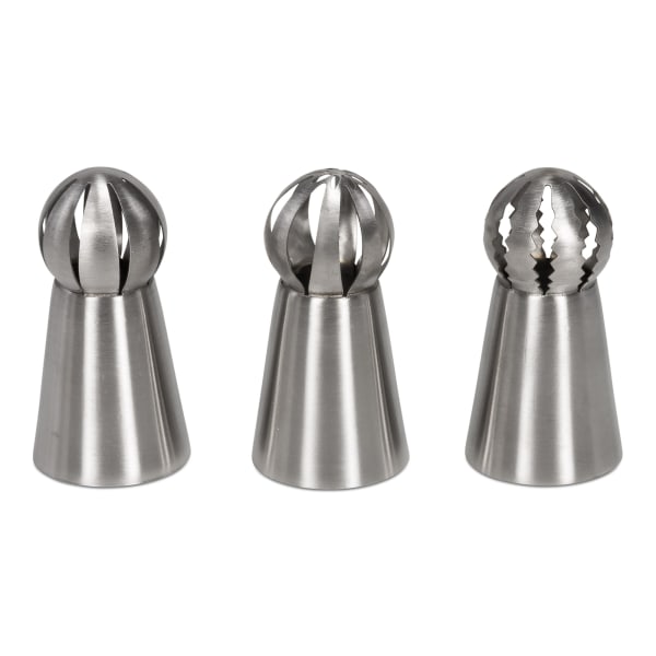 Patisse Russian Ball Tip Nozzles, Set of 3