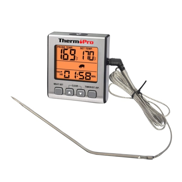 Thermo Pro Digital Food Thermometer w/ Dual Probes - Spice Boys