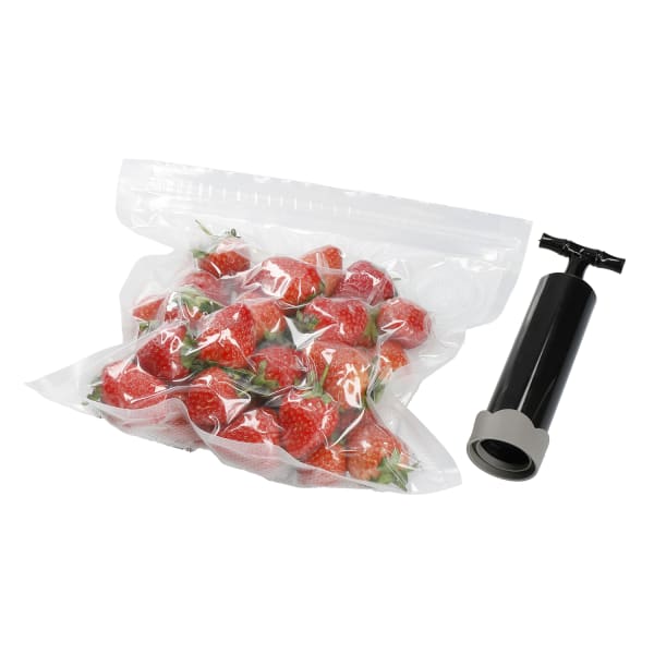 MasterClass Handheld Vacuum Sealer with 4 Reusable Bags