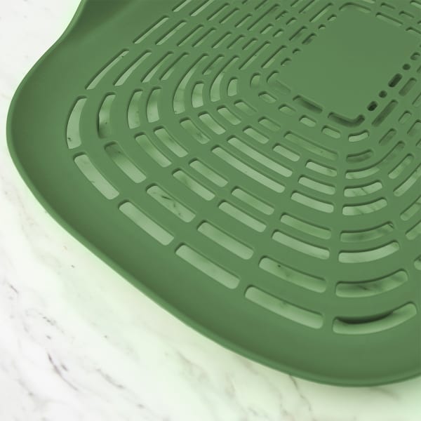 Tovolo Prep N' Rinse Flat Colander, Pesto