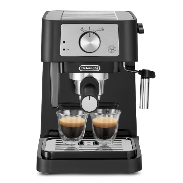 DeLonghi Stilosa Manual Espresso Machine, EC260.BK