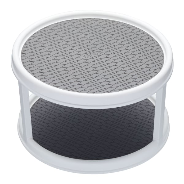 Copco Double Layer White Lazy Susan Food Storage Solution