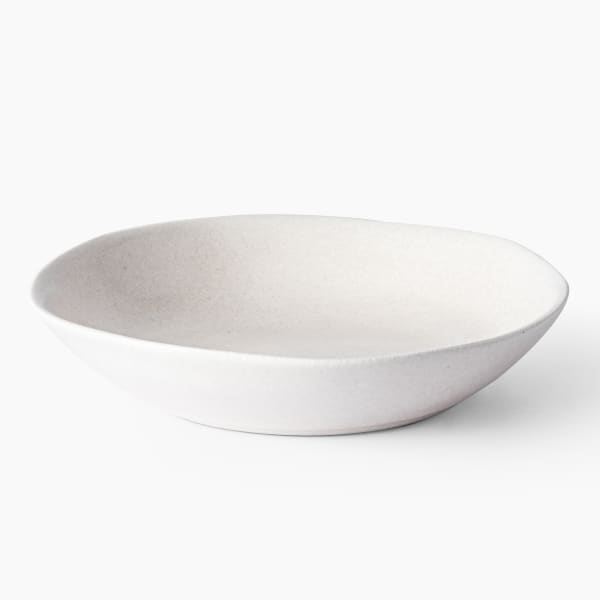 Mervyn Gers Glazed Stoneware Dessert Bowls, Set of 2, Alabaster