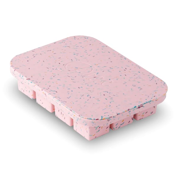 W & P Peak Everyday Ice Tray, Pink Speckled