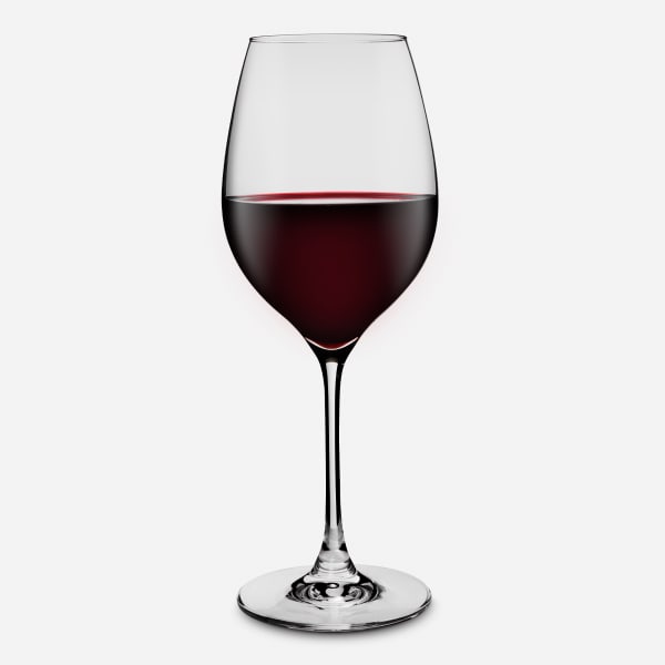 Yuppiechef Lead-Free Crystal Classic Bordeaux Wine Glasses, Set of 4
