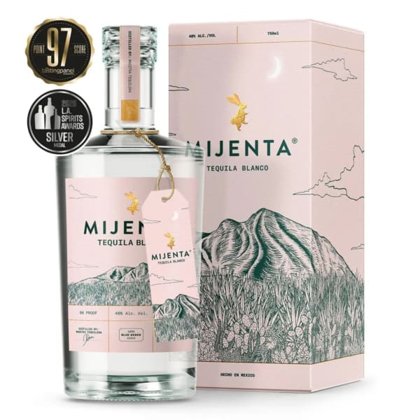 Mijenta Tequila Blanco 100% Agave, 750ml