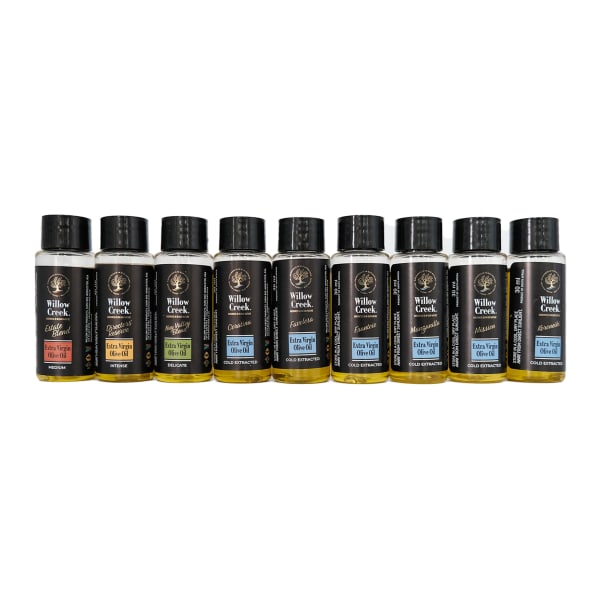 Willow Creek Cultivar Specific Extra Virgin Olive Oil Gift Set, 9-Pack
