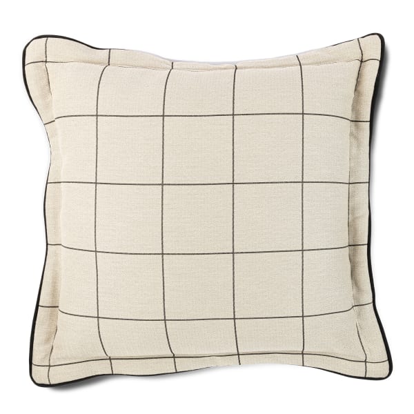 Thread Office Gelma Check Scatter Cushion with Inner, 60cm x 60cm
