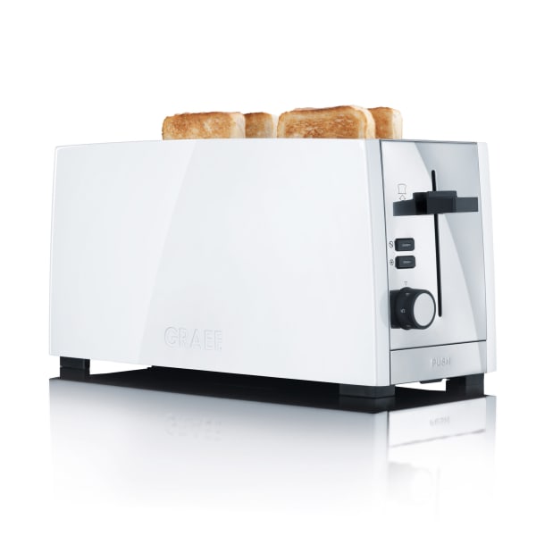 Graef 4-Slice Long Slot Toaster, Black