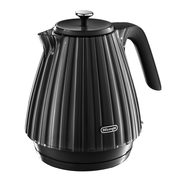 DeLonghi Ballerina Cordless Kettle, 1.7L, Furnace Black