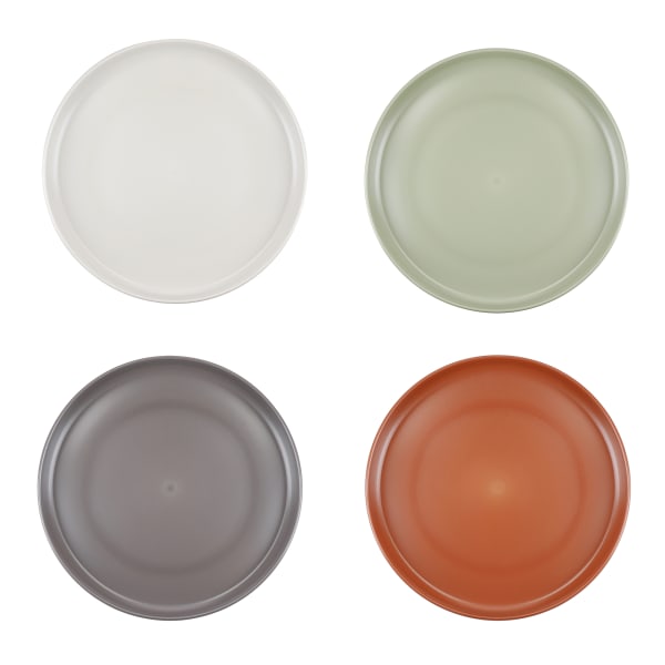 Mikasa Melamine Lipped Side Plates, Set of 4