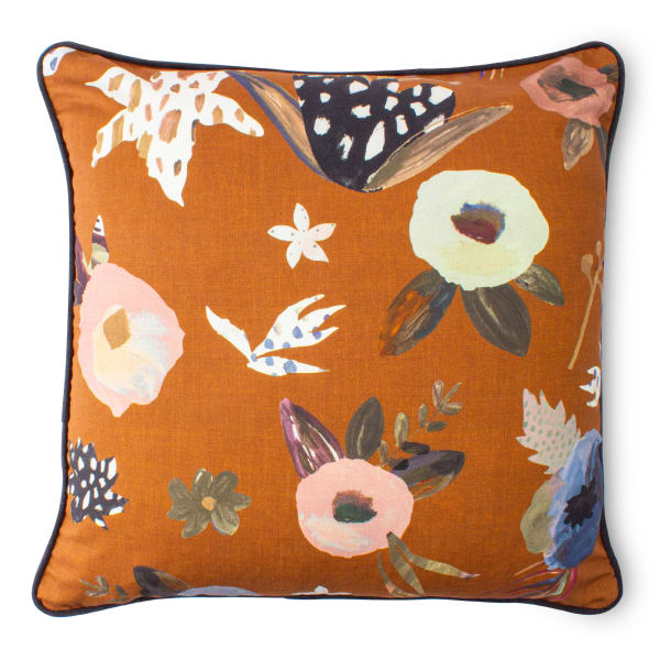 Thread Office Spice Scatter Cushion with Feather Blend Inner, 60cm x 60cm