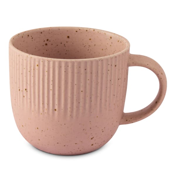 Salisbury & Co Collective Speckled Mug, 400ml, Soft Pink