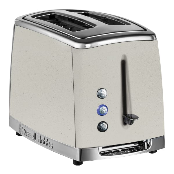 Russell Hobbs Luna 2-Slice Toaster, Stone