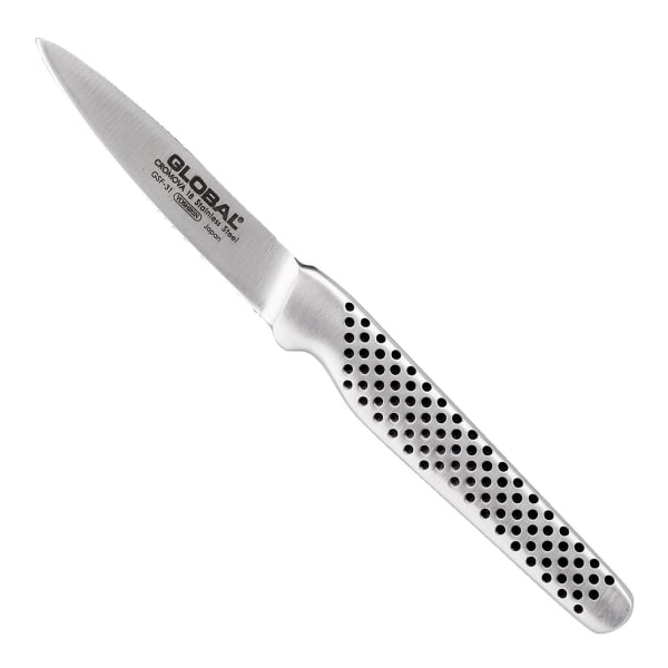 Global GSF Series Large Handle Peeling Knife, 8cm
