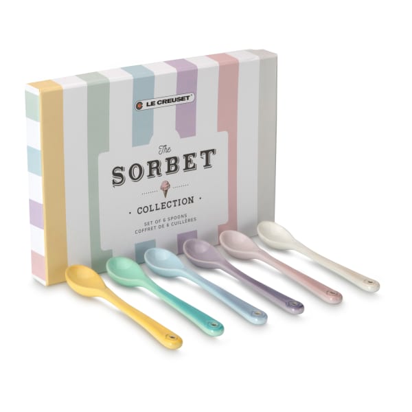 Le Creuset Sorbet Collection Spoons, Set of 6