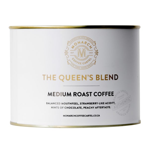 Monarch Coffee Cartel Queen's Blend Moka Pot Grind, 250g, Paint Tin