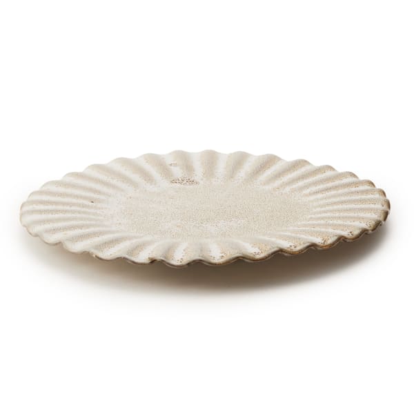 Mervyn Gers Paper Collection Glazed Stoneware Side Plate, 19cm, Ostrich