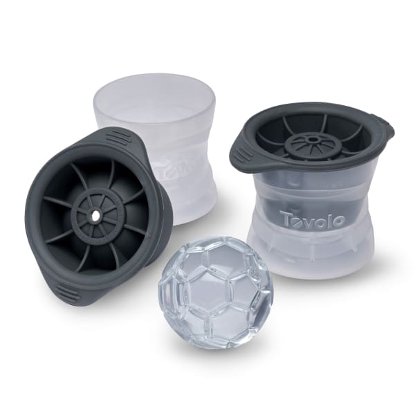 Tovolo Soccer Ball Ice Moulds, Set of 2