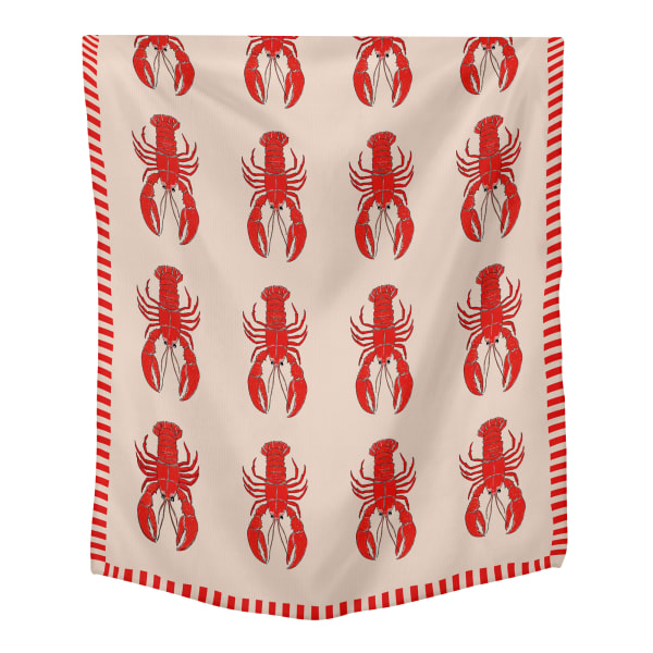 Cara Saven Decor The Lobster Tablecloth, 8-10 Seater