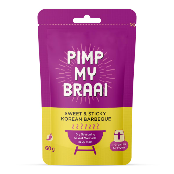 Pimp My Braai Sweet & Sticky Korean Barbeque Dry Rub, 60g