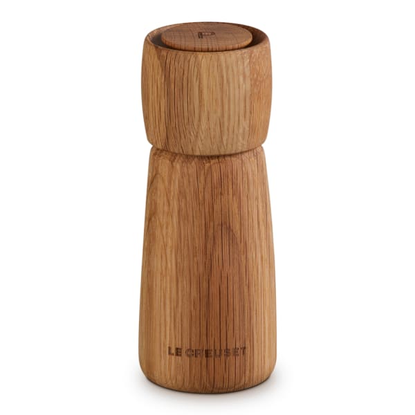 Le Creuset White Oak Top Grind Pepper Mill, 120ml