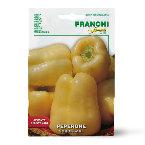 Franchi Sementi Seeds Soroksari Sweet Pepper Seeds, 1g