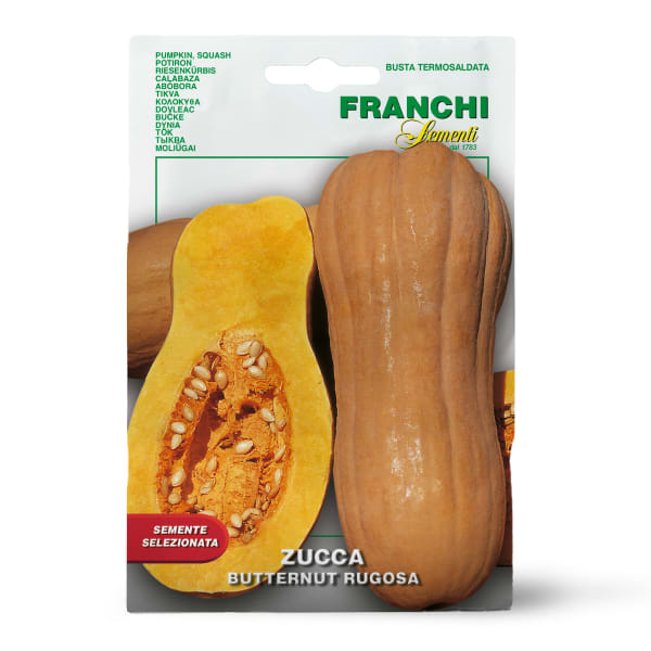 Franchi Sementi Seeds Rugosa Butternut Seeds, 2.5g