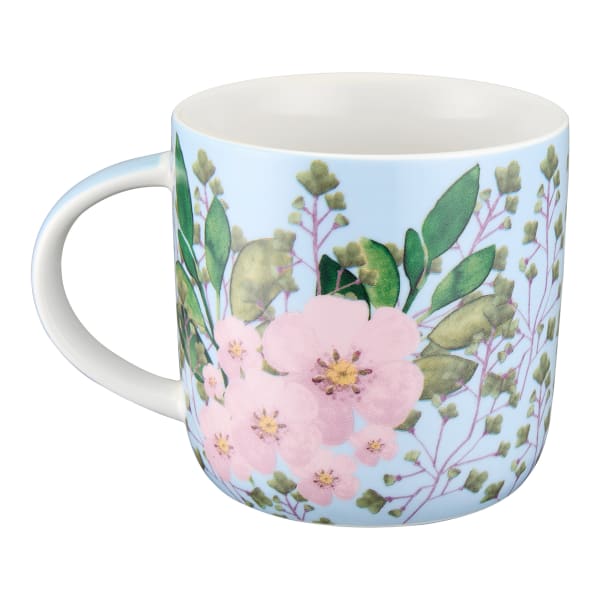 Maxwell & Williams Bouquet Mug, 480ml, Baby Blue