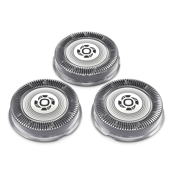 Philips Replacement Shaver Heads for Series 1000, 2000 and 3000 Electric Shavers, Pack of 3