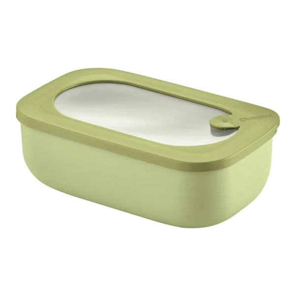 Guzzini Eco Store & More Rectangular Container, 900ml, Avocado green