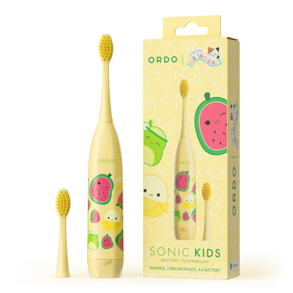 Ordo Sonic Kids Squishmallows Wanda Battery Toothbrush