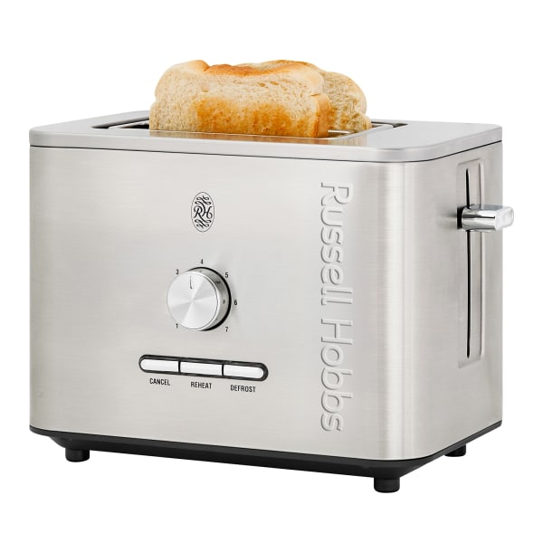 Russell Hobbs Nexus Stainless Steel 2-Slice Toaster, Silver