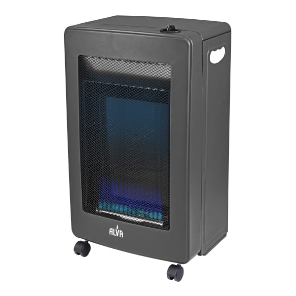 Alva Blue Flame Black Convection Gas Heater