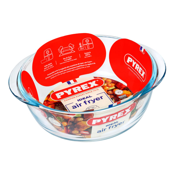 Pyrex Round Airfryer Dish, 1L