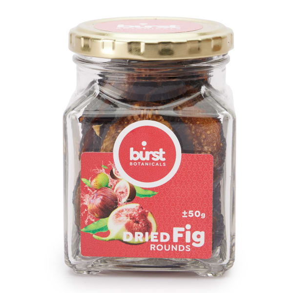 Burst Botanicals Dried Fig Rounds, 50g