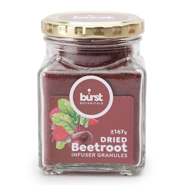 Burst Botanicals Dried Beetroot Infuser Granules, 167g
