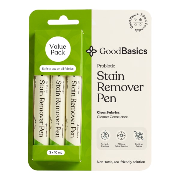 GoodBasics Probiotic Stain Remover Pens, Pack of 3