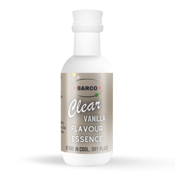 Barco Clear Vanilla Flavour Essence, 40ml
