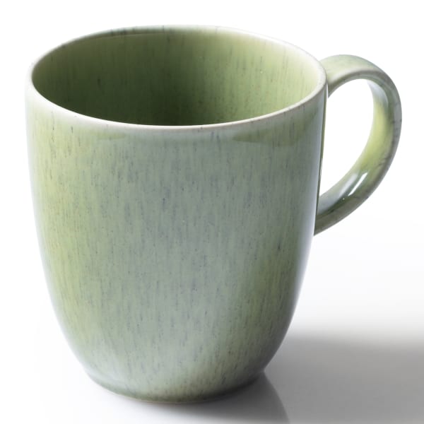 JAN Ashes & Olive Mugs, Set of 4, Olive Green