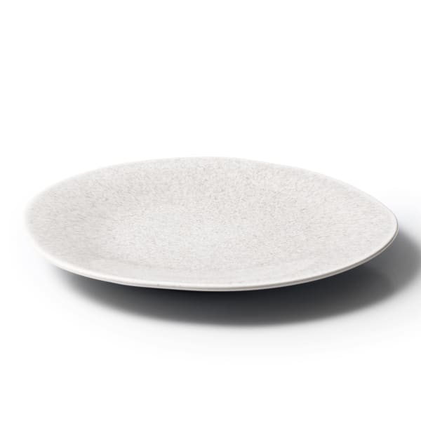 JAN Ashes & Olive Dinner Plates, Set of 4, Ash Grey