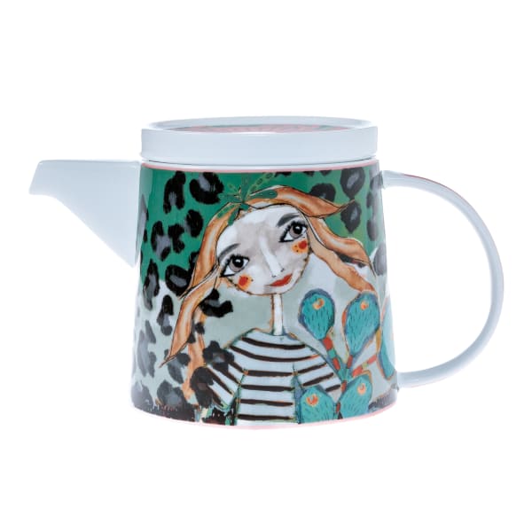 Olivia Princess Porcelain Teapot, 800ml