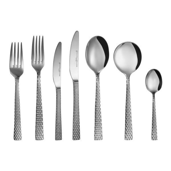 Maxwell & Williams Diamonds Stainless Steel Cutlery Set, 42-Piece