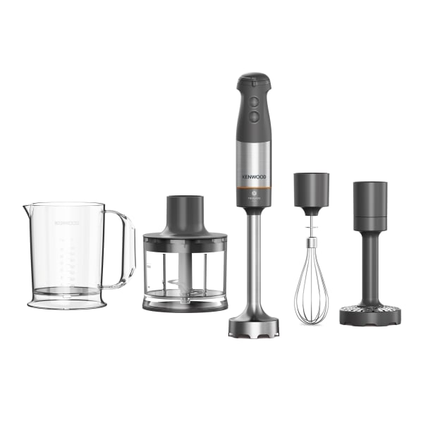 Kenwood Triblade XL Hand Blender With Whisk Masher & Chopper, HBM60.307GY
