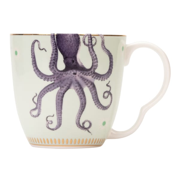Yvonne Ellen Large Mug, 450ml, Octopus